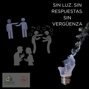 Sin luz, sin respuestas, sin vergüenza